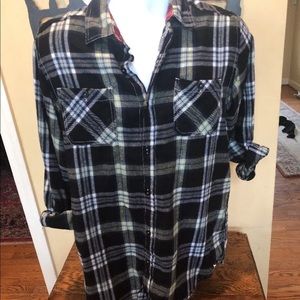 Australian Mambo XL flannel shirt men’s black